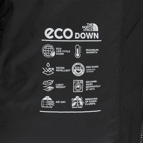 NEOPUFFY DOWN JACKET (RDS) BLACK NJ1DR53J