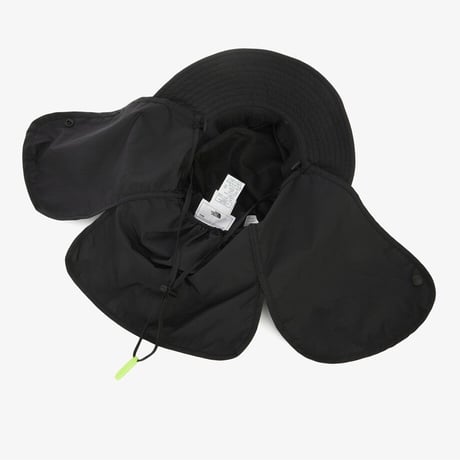 K'S LIGHT SUNSHIELD HAT BLACK NE3HR02R