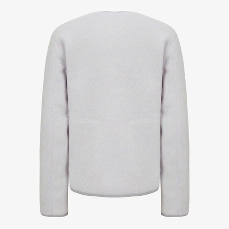 VERMO WOOL FLEECE JACKET LIGHT PURPLE NJ4FR59C