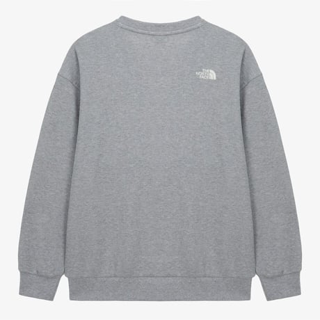 M'S SOFTGRID L/S R/TEE MELANGE GREY NT7TS54C