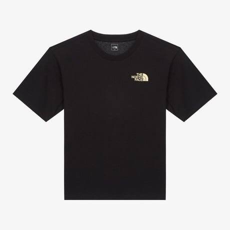 K'S HIKE & CAMP S/S R/TEE BLACK NT7UR04T