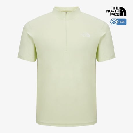 M'S ICE FLEX S/S ZIP TEE LIMEADE NT7KS00D