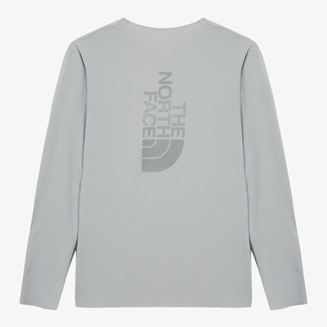 M'S PACE-ON L/S R/TEE STONE GRAY NT7TS02B