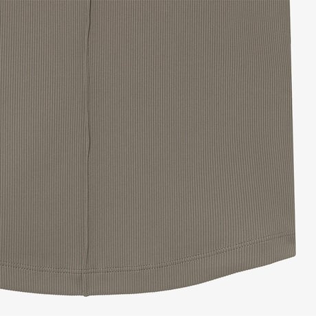 W'S SOFT WAVE S/S R/TEE BEIGE BROWN NT7UR31K