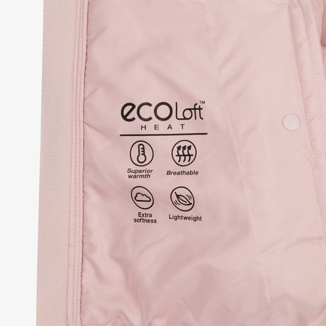 W'S MILO HEAT JACKET PINK NJ3NR99D