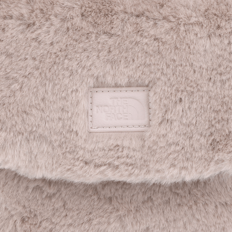 BUBBLY TOTE BAG MINI FUR GRAYISH PINK NN2PR71K