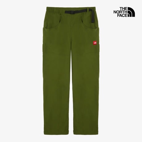 M TNF RED BOX NYLON BELTED PANT KHAKI NP6NS28B