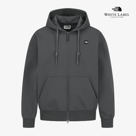 WL HOOD ZIP UP CHARCOAL GREY NJ5JS01L