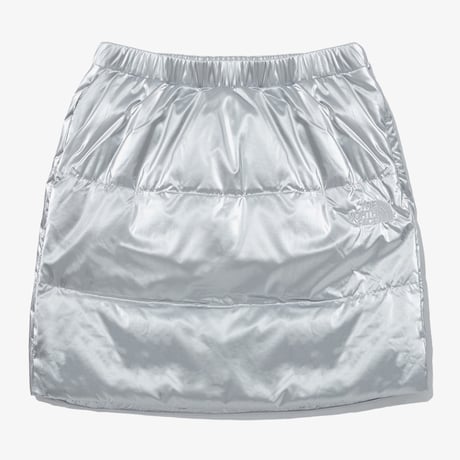 W'S NUPTSE DOWN SKIRT SILVER NK6DP80L