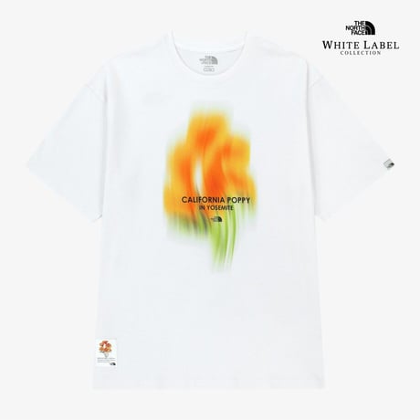 FLOWER SPRAY S/S R/TEE WHITE NT7UR09J