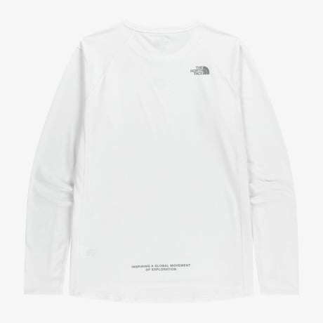 STEPUP L/S R/TEE WHITE NT7TR55K
