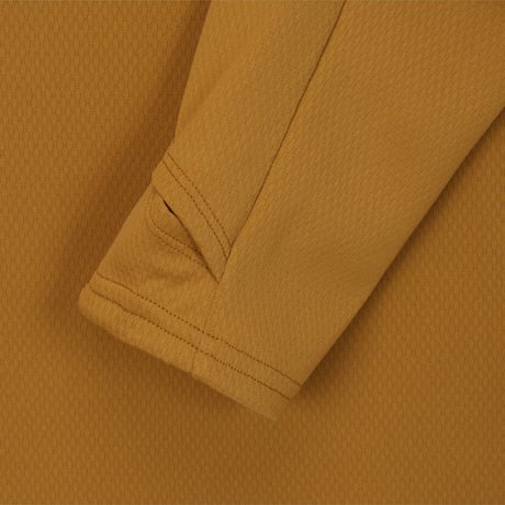 【SUMMIT SERIES】SUMMIT FORAKER L/S R/TEE GOLD YELLOW NT7TS98B