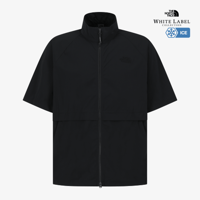 ICEPULSE S/S ZIP UP BLACK NT7KS01J