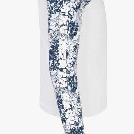 M'S WAVEY PRINT RASHGUARD MIDNIGHT NAVY NJ5JR04A