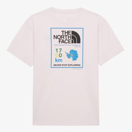 M'S TRANS ANTARCTIC S/S R/TEE 1 LIGHT PINK NT7UR55D