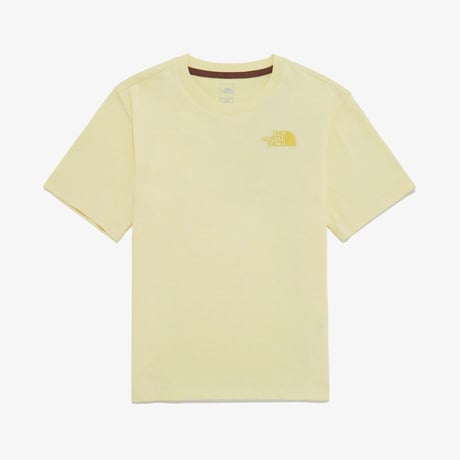 K'S TNF HANGEUL S/S R/TEE 1 LIGHT YELLOW NT7UR28U