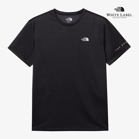 VENTRUN S/S R/TEE BLACK NT7UR20J