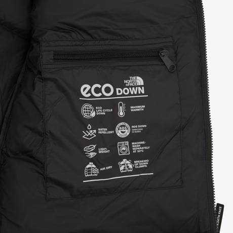 M'S GORE NUPTSE DOWN JACKET (RDS DOWN) BLACK NJ1DQ65A