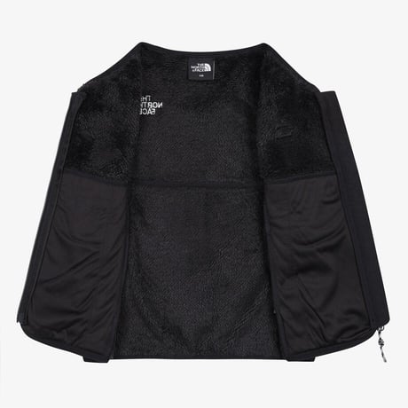 K'S CAMPOUT FLEECE VEST BLACK NV4FS51S