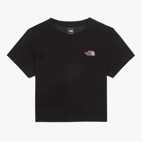 W’S FLORET S/S R/TEE REAL BLACK NT7UR32D