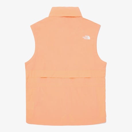 W'S AIRY LONG VEST CORAL NV5VQ30A