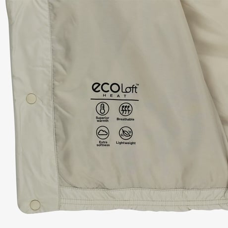 FLOW HEAT JACKET BEIGE NJ3NR53M