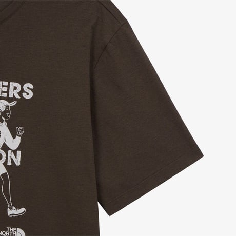 M'S NO-BORDERS S/S R/TEE 2 COFFEE BROWN NT7US85B