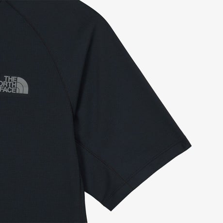 M'S TNF RUN S/S R/TEE BLACK NT7US14A