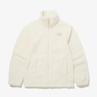 COMFY ALPHA FLEECE ZIP UP CREAM NJ4FP57K