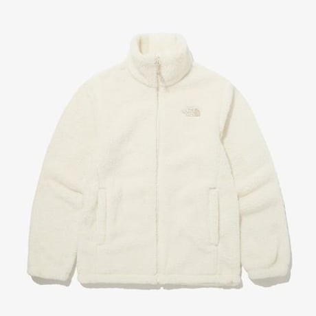 COMFY ALPHA FLEECE ZIP UP CREAM NJ4FP57K