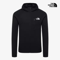 【SUMMIT SERIES】EXPEDITION GRID FLEECE FULL ZIP HOODIE BLACK NJ5JS54A