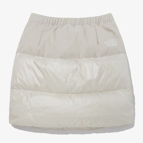 W'S NUPTSE DOWN SKIRT CREAM BEIGE NK6DP80K