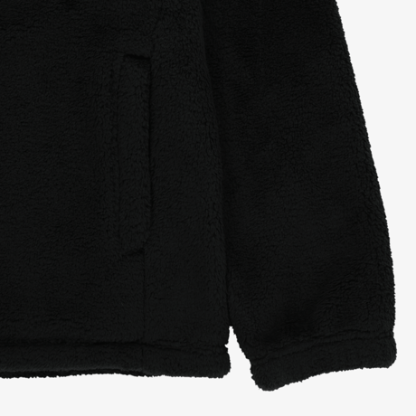 COMFY ALPHA FLEECE ZIP UP BLACK NJ4FR50J