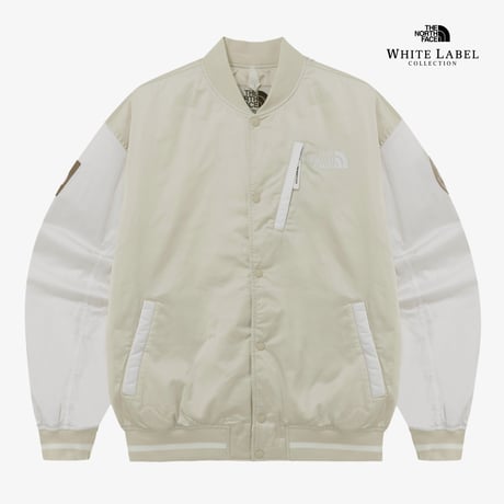 PLAYER VARSITY JACKET CREAM NJ3NQ60M