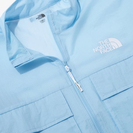 W'S RESTON CROP JACKET LIGHT BLUE NJ3LP32K