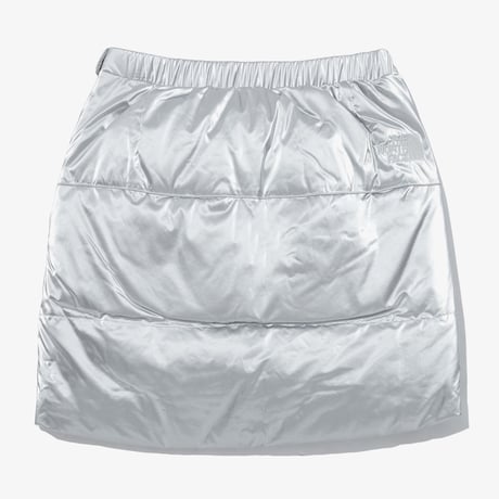 W'S NUPTSE DOWN SKIRT SILVER NK6DP80L