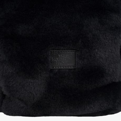 PLUMPY TOTE BAG MINI FUR REAL BLACK NN2PR69