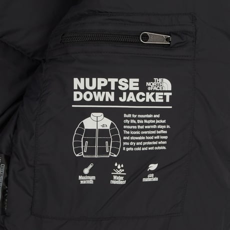 W'S 1996 RETRO NUPTSE JACKET REAL BLACK NJ1DR95B