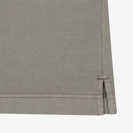 STITCH DYEING S/S R/TEE BEIGE BROWN NT7US06L