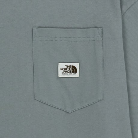 POCKET S/S R/TEE GRAYISH BLUE NT7US01L