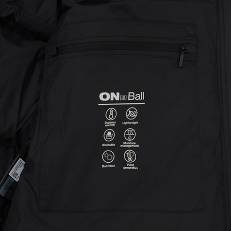 NUPTSE ON BALL VEST BLACK NV3NR50A