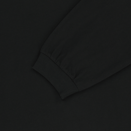 ESSENTIAL L/S R/TEE BLACK NT7TS02J
