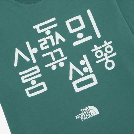 TNF HANGEUL S/S R/TEE 6 GREEN BAY NT7UR54H