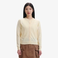 W'S HOLIDAY CARDIGAN LIGHT YELLOW NJ5SR31B