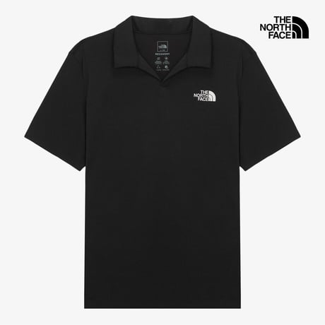 M'S RECOVERY S/S POLO BLACK NT7PS10A