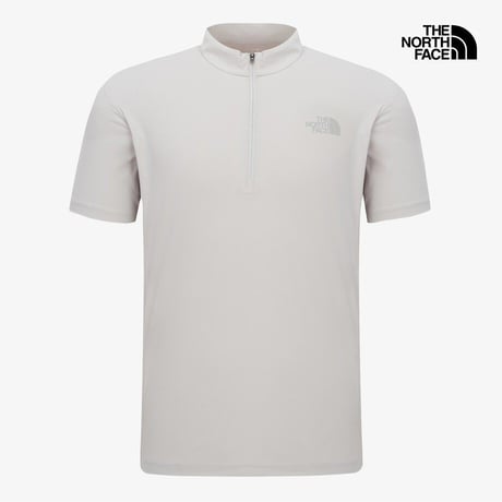 M'S ICEDAY S/S ZIP TEE ICE GRAY NT7KR00C