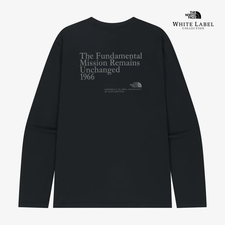 MARIV L/S R/TEE BLACK NT7TS06J