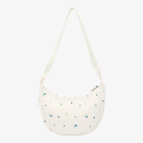 K'S PUFFY HOBO CROSS IVORY NN2PS52T