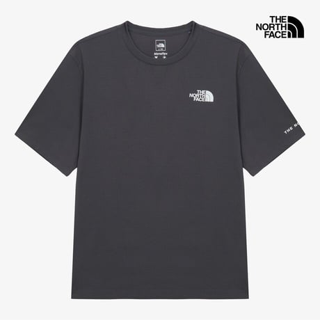 RELEASE S/S R/TEE CHARCOAL GREY NT7US02B
