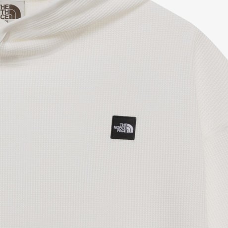 WAFFLE HOOD PULLOVER WHITE NM5PR01L